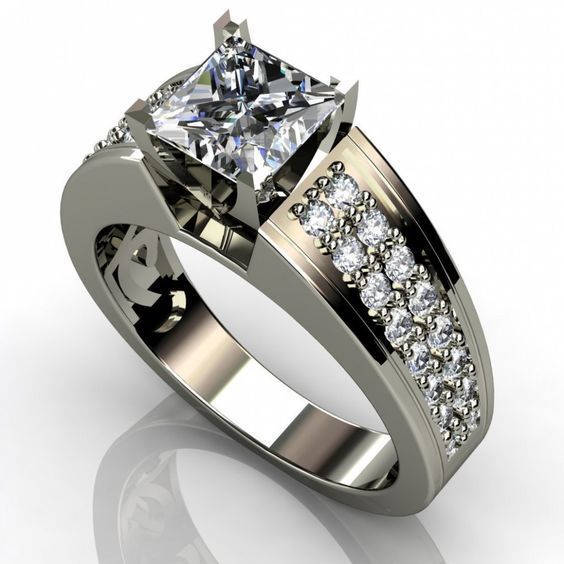 Stone inlay with zircon