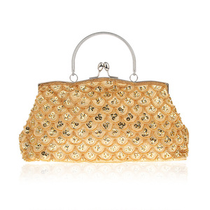 现货批发手工精致珠绣包手提串珠包晚宴包凝聚传统手工工艺2564