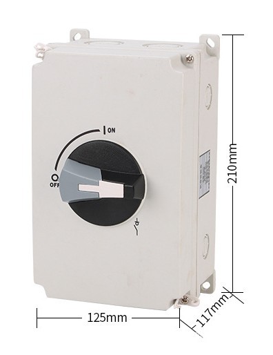 隆马电器   0.66kv防水开关690V防水隔离开关660v户外开关