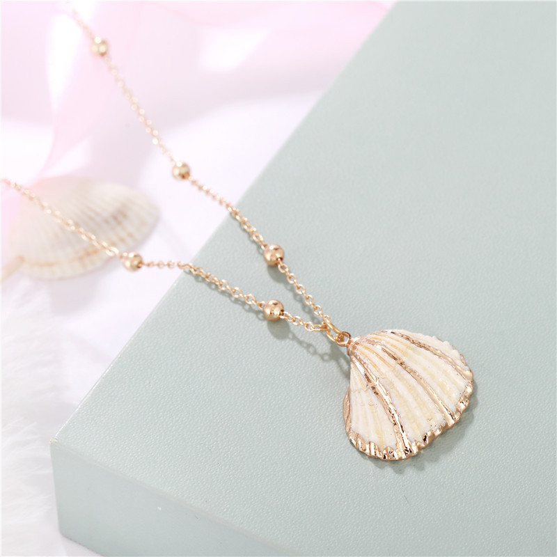 Lady Shell Conch Alloy Shell Conch Plating Women's Pendant Necklace display picture 5