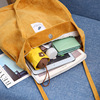 Demi-season one-shoulder bag, school bag, Korean style, simple and elegant design