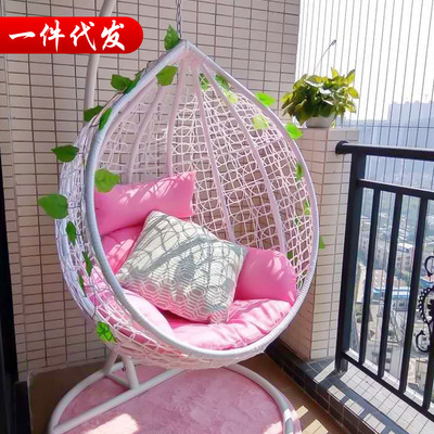 户外吊椅厂家供应 室内外吊篮秋千藤椅 阳台鸟巢吊篮成人摇摇椅