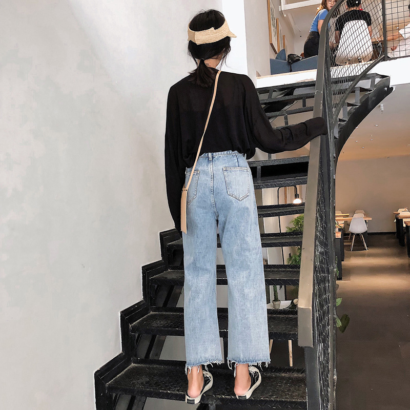 Pantalon léger femme en cow-boy - Ref 3430186 Image 4