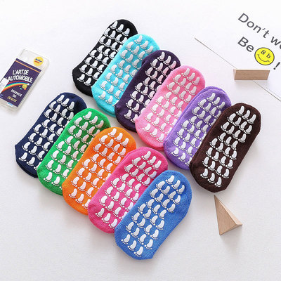 non-slip floor Socks thickening Dispensing adult Towel socks indoor children Trampoline Parenting Early education wholesale