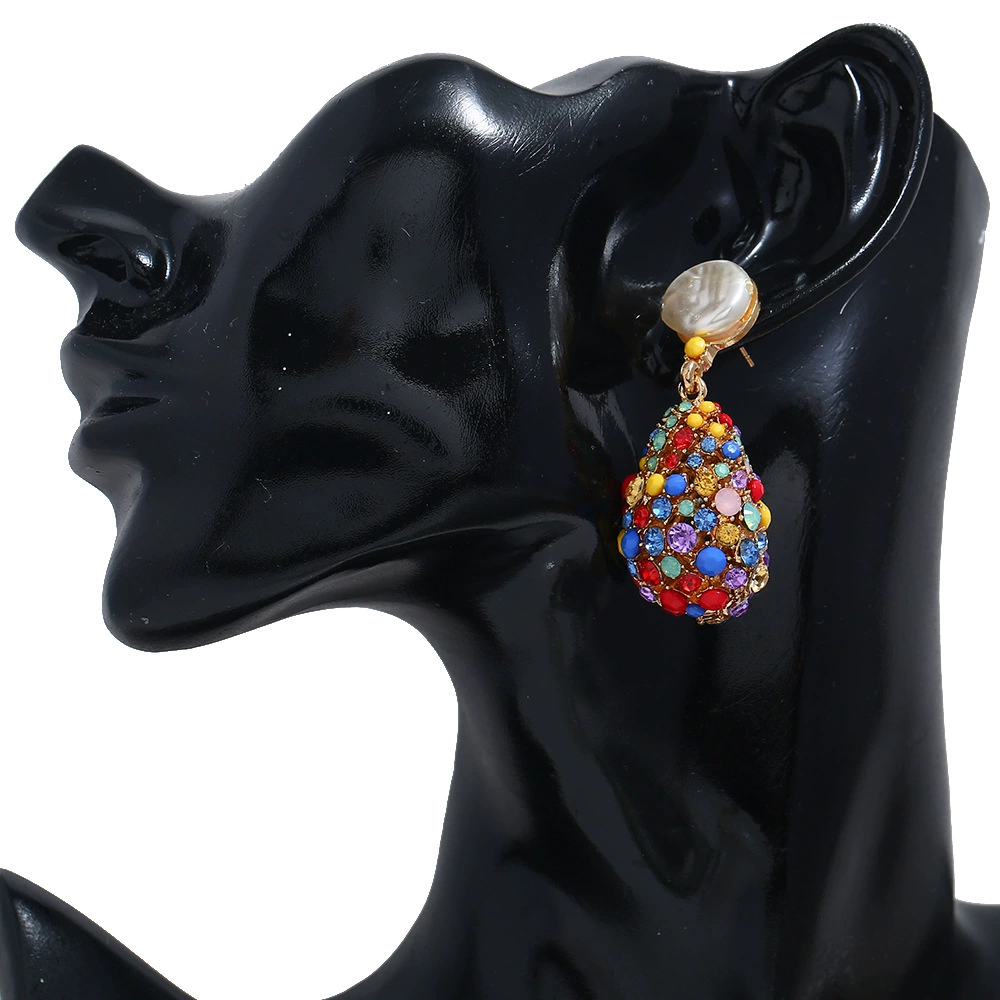 Three dimensional metal creative earrings, European style, for import