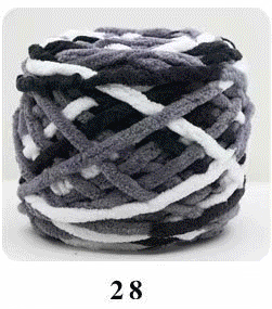 Tira de hielo hilo de una sola hebra de lana gruesa aguja de palo de tejer manta zapatillas hilo bufanda sombrero bufanda hilo de algodón fábrica al por mayor