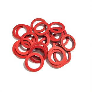 Заводская производство красных стальных бумажных прокладков изолированных прокладки, красно -красные бумажные подушки кольцо.