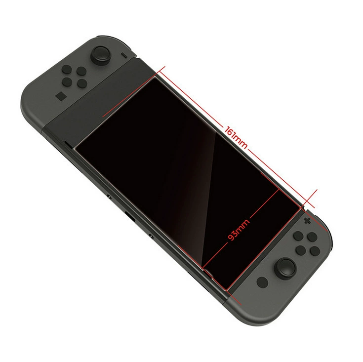 Защитная стеклянная пленка DOBE для Nintendo Switch, противоотпечатковая защитная пленка для консоли, 2 шт., модель TNS-19127