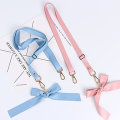 New Crossbody Phone Case Lanyard Bowknot Personalized Adjustable Phone String DIY Accessory Bag Shoulder Strap for Women