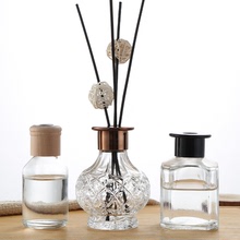 供應簡約時尚透明香薰包裝玻璃瓶 蒙古包型高白料香薰玻璃瓶