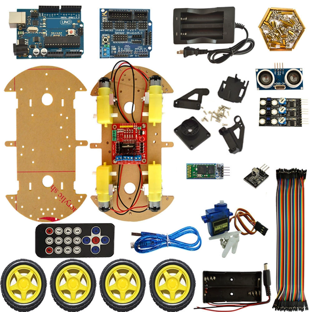 Bluetooth многофункциональный смарт-набор для Arduino bluetooth управление DIY