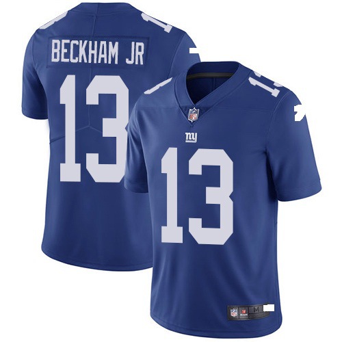 批发NFL Jersey 橄榄球服  Giants 巨人 13# BECKHAMJR精英版球衣