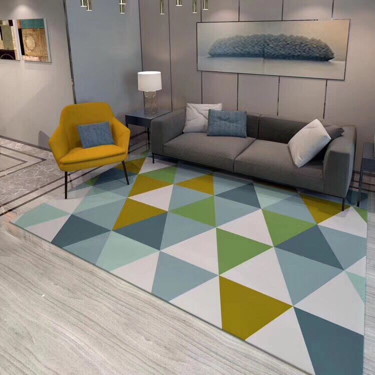 Carpet for living room for bedroom, children's sofa, simple and elegant design, 3D 3