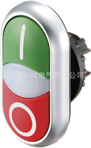 EATON/伊顿穆勒/M22-DDL-GR-X1/X0/双位弹簧复位按钮头