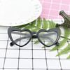 Cute trend sunglasses heart shaped, glasses heart-shaped solar-powered, suitable for import, European style