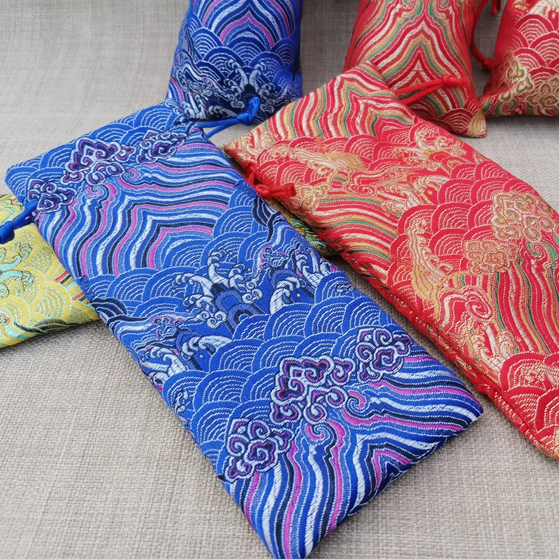 Парча Рог гребень сумка скребковая доска парчовая сумка ободок шнурок ювелирные изделия браслет упаковка