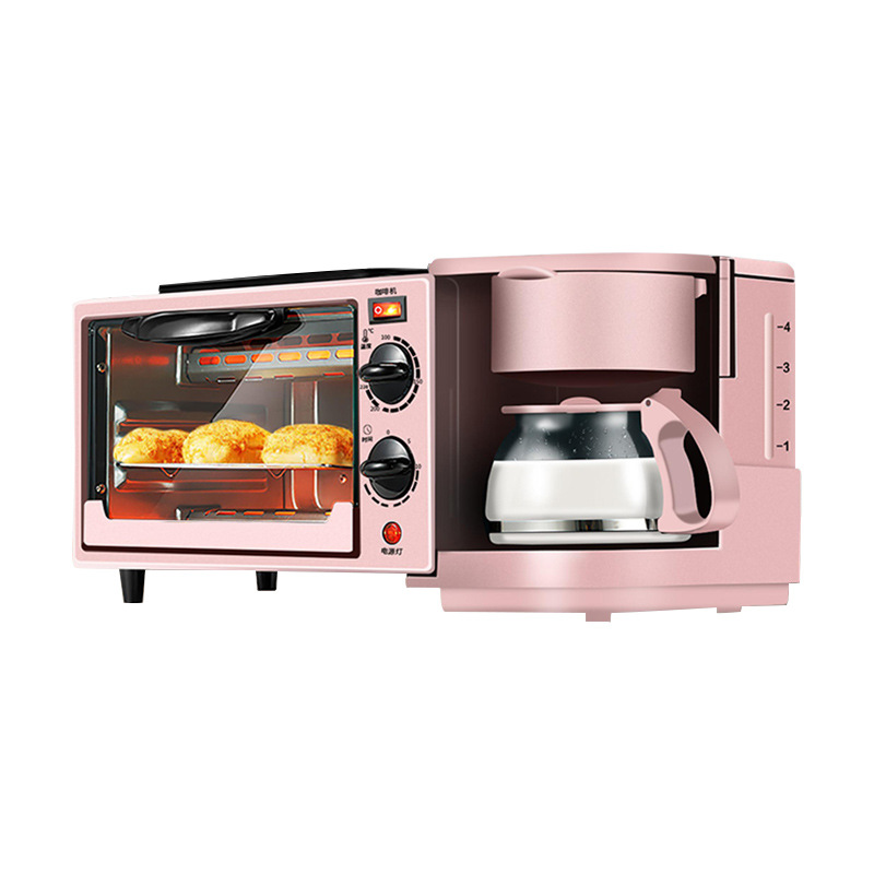 wholesale Breakfast Machine Triple kitchen household Bread Bread oven Will pin gift Sandwich oven