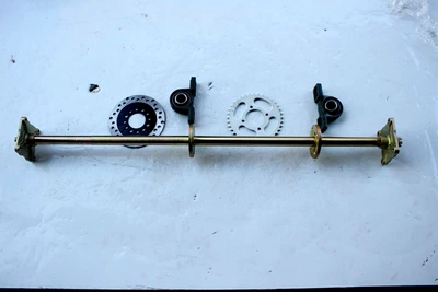 Rear axle kart modification accessories 1 m