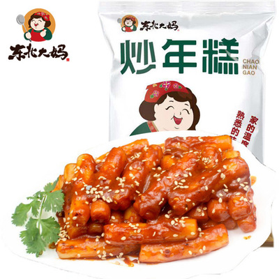 东北大妈炒年糕 韩式辣酱炒年糕条270G/袋自带酱包 炒年糕批发|ms