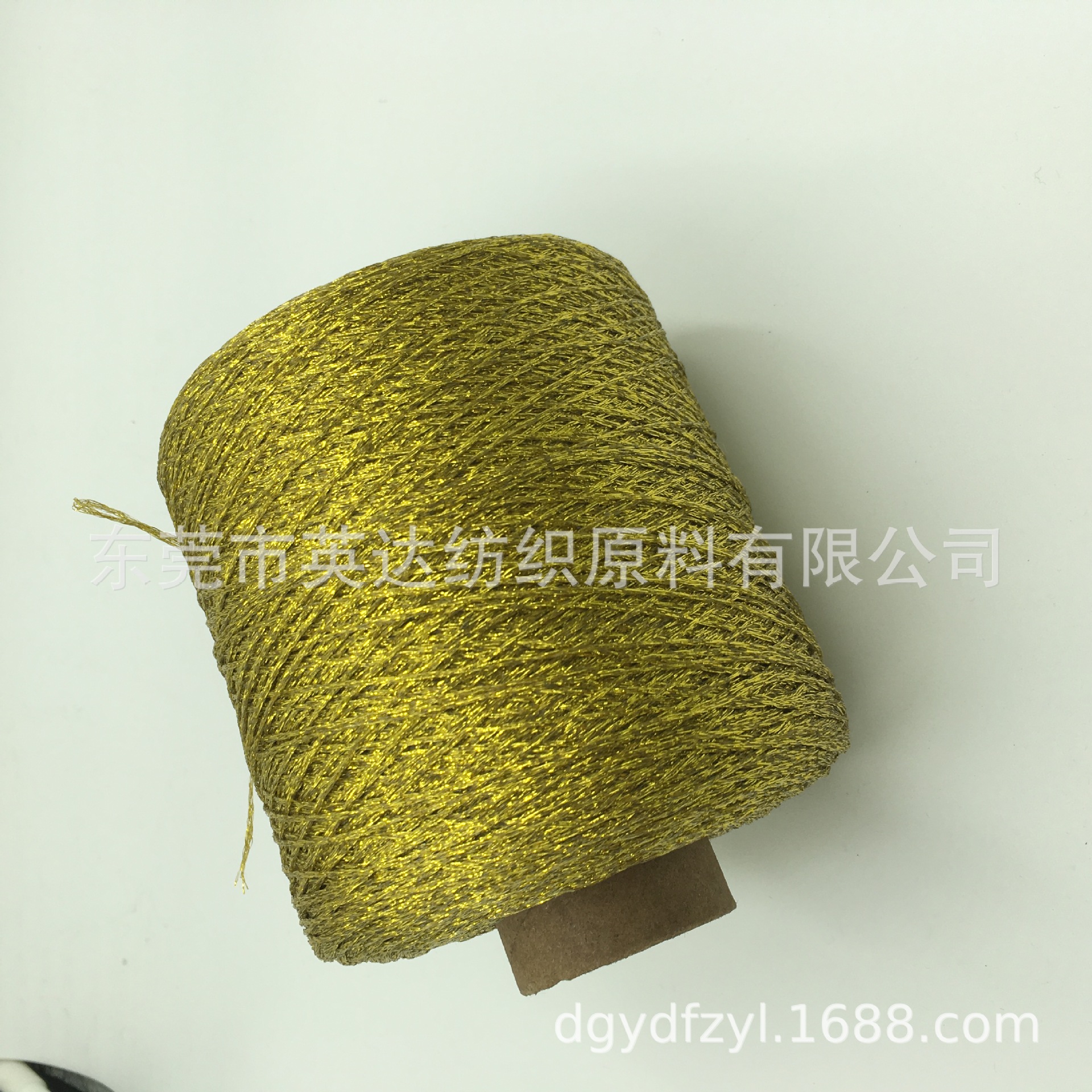 空芯带子纱  金银线丝 500克内纱样24小时内出样 厂家直供
