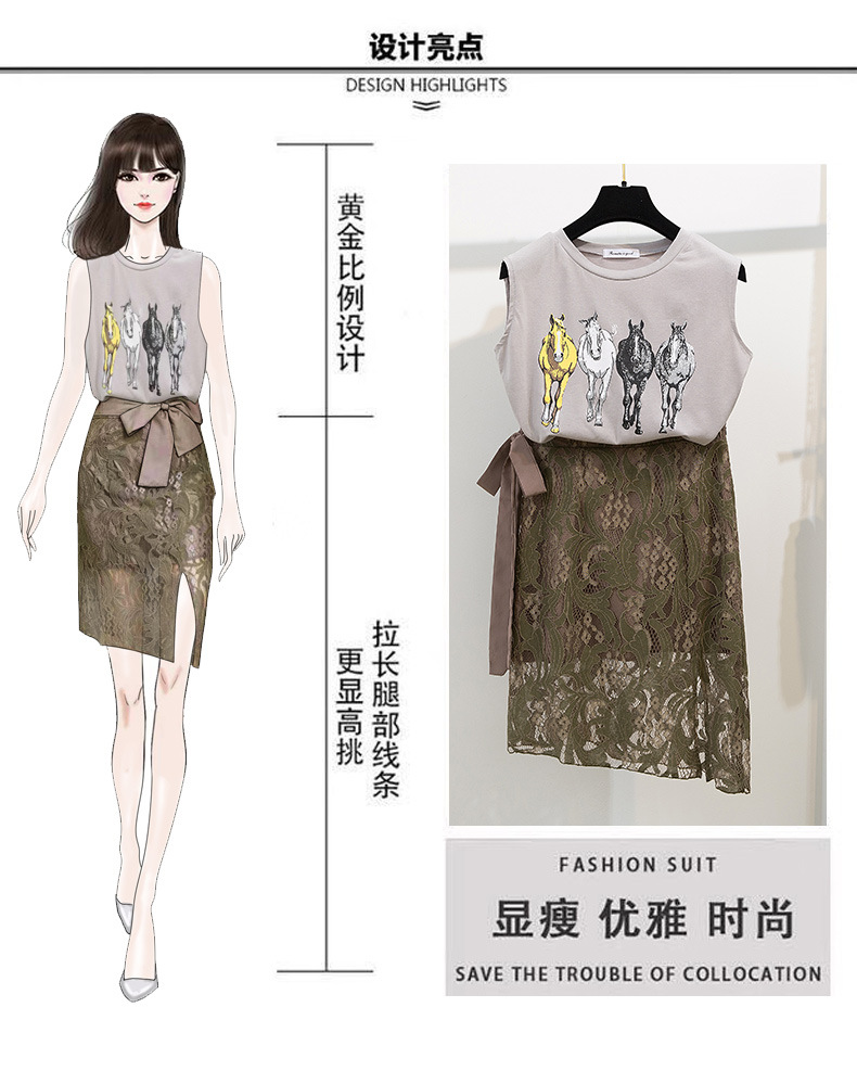 Costume femme en De la dentelle - Ref 3335663 Image 11