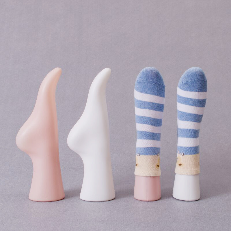 厂家直销男女儿童宝宝无缝脚模鞋模 加厚磁铁脚模 仿真腿模模袜详情图17