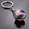 Glossy keychain, fashionable accessory, European style, wish, wholesale