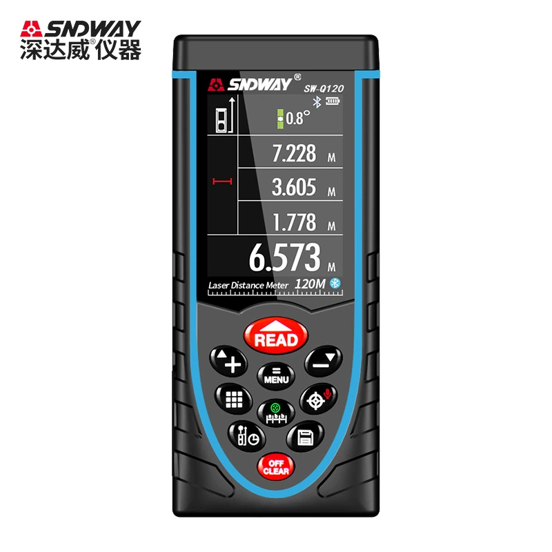 Shendawei 80- 200m открытый лазерный дальномер открытый инфракрасный измерительный прибор для помещений прецизионная цифровая линейка