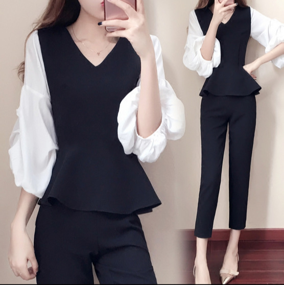 Costume femme en Mélange de coton - Ref 3335045 Image 1