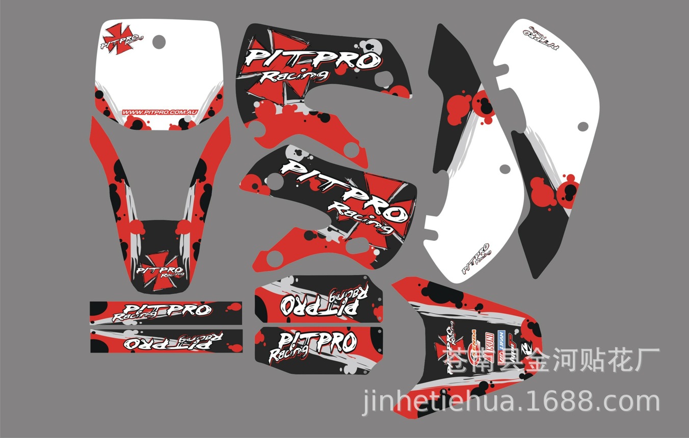 ���Ҷ�������3M����Ӻ���KLX125ԽҰĦ�г����Ը�װȫ����Ĥ