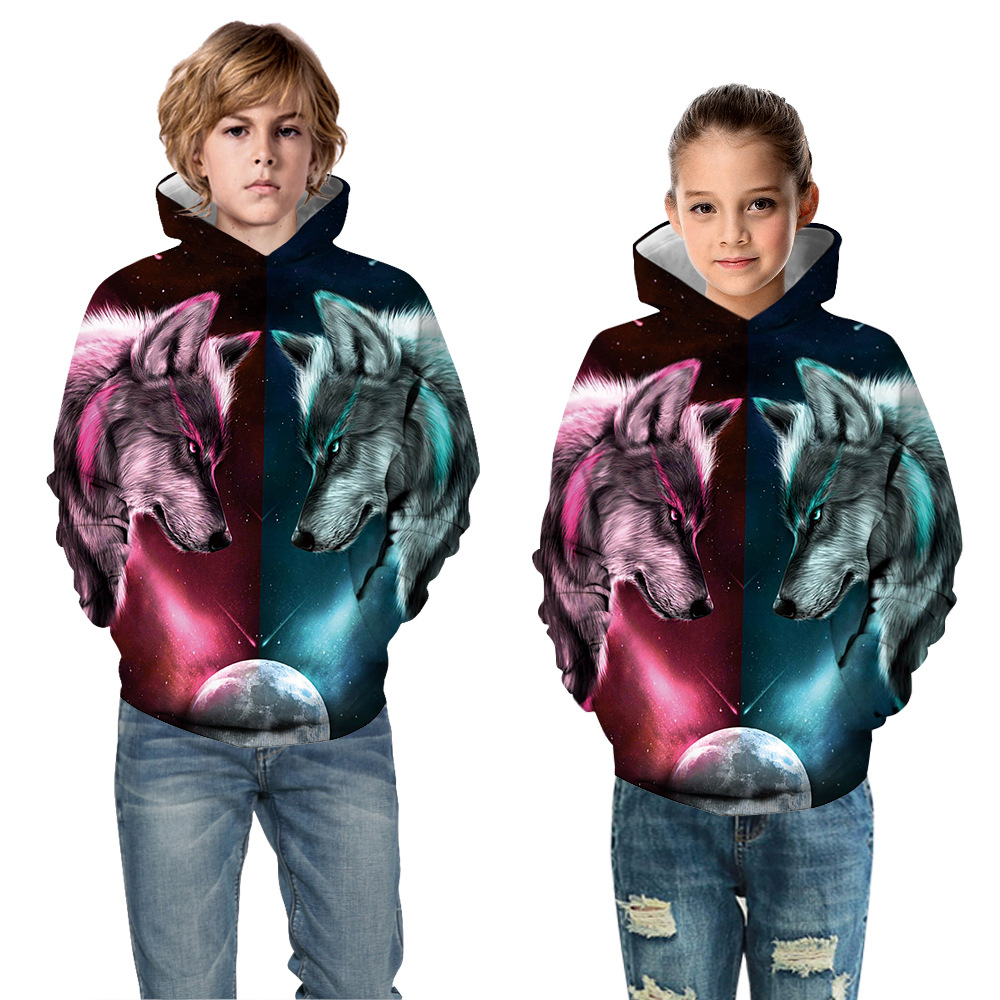 Sweat pour enfants Cosplay Loup en 3D - Ref 3423938 Image 4