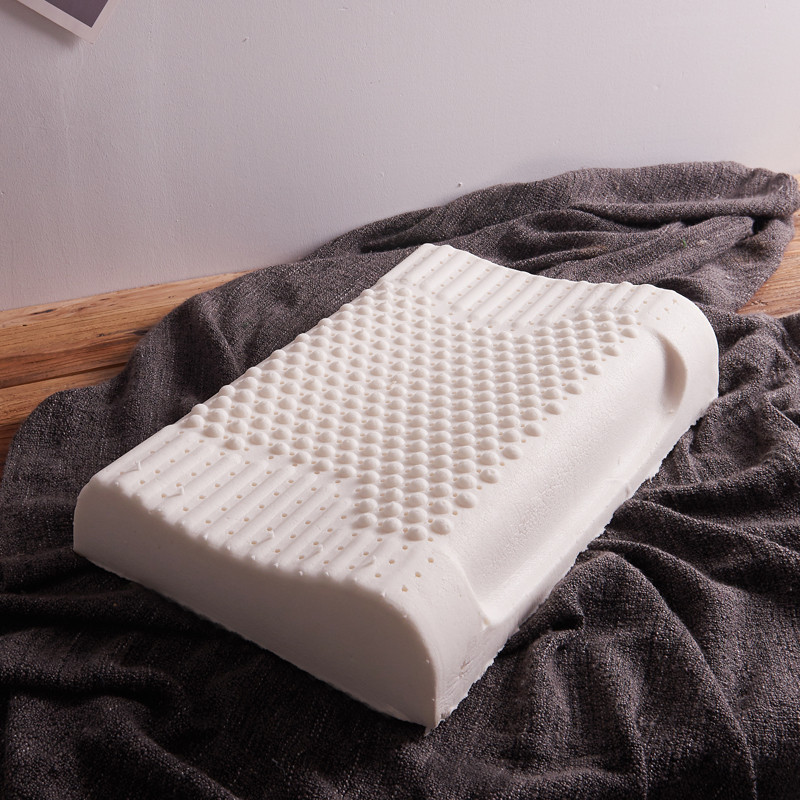 泰国乳胶枕护颈双人颈椎枕橡胶记忆枕头成人单人枕头枕芯儿童直销 阿里巴巴