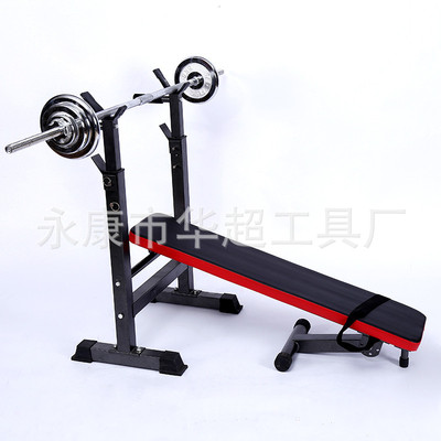 爆款多功能舉重床 舉重杠鈴套裝 深蹲架杠鈴床啞鈴凳健身器材批發
