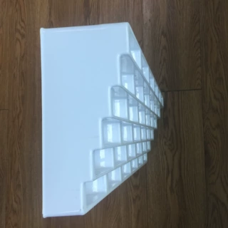 东莞迪泰吸塑 供应ABS/PC/PS厚板吸塑 定制白色托盘 供货迅速