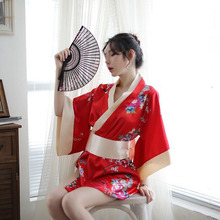 新款情趣內衣女日式和服 游戲情趣制服誘惑套裝性感和服一件