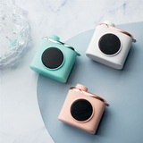 Камера, маленькие колонки, изысканная маленькая милая портативная коробка, bluetooth