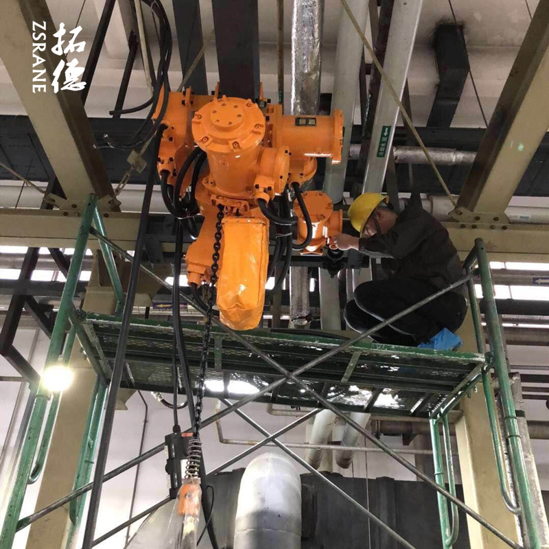 【资质齐全】防爆环链电动葫芦运行式（化工/制药/油漆车间专用）