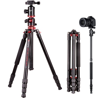 捷寶GA-258中軸橫置三腳架微單反相機角架支架獨腳架俯拍橫臂攝像