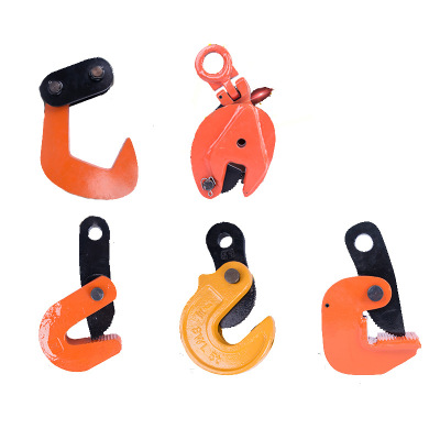 巨汇唯升L型吊钢板起重钳 钢板水平吊钳吊具 夹钳吊钩5t|ms