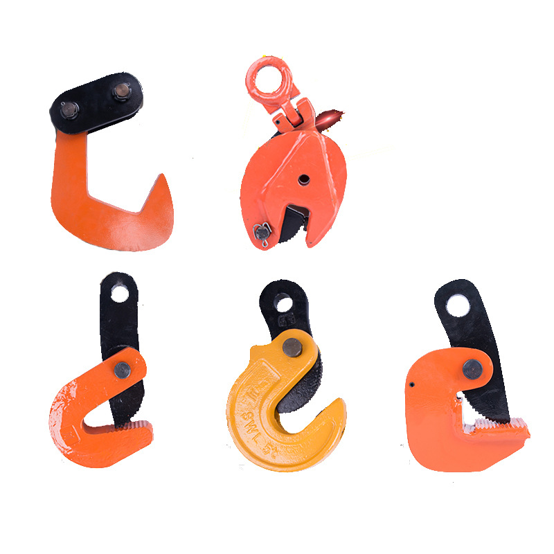 巨汇唯升L型吊钢板起重钳 钢板水平吊钳吊具 夹钳吊钩5t|ms