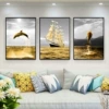 25*35cm set of 11MM thick plate frameless paintings
