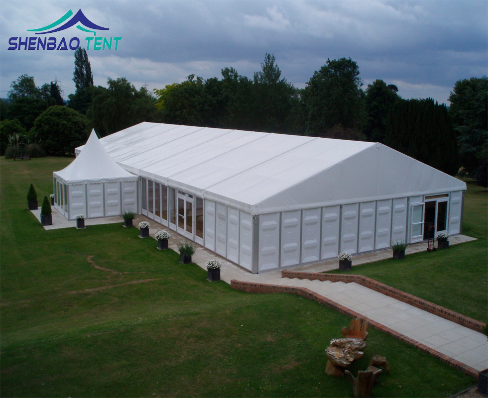 铝合金婚庆欧式人字顶大篷房 流动酒席婚宴蓬房