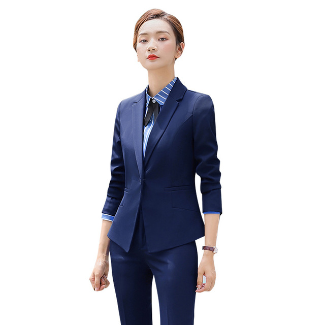 New Professional Long Sleeve Furnishing Professional Suit