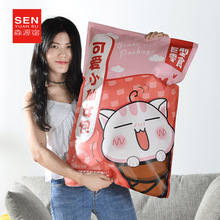 小仙女甜筒猫零食大礼包包装袋子空网红抖音礼物巨型牛皮纸袋现货