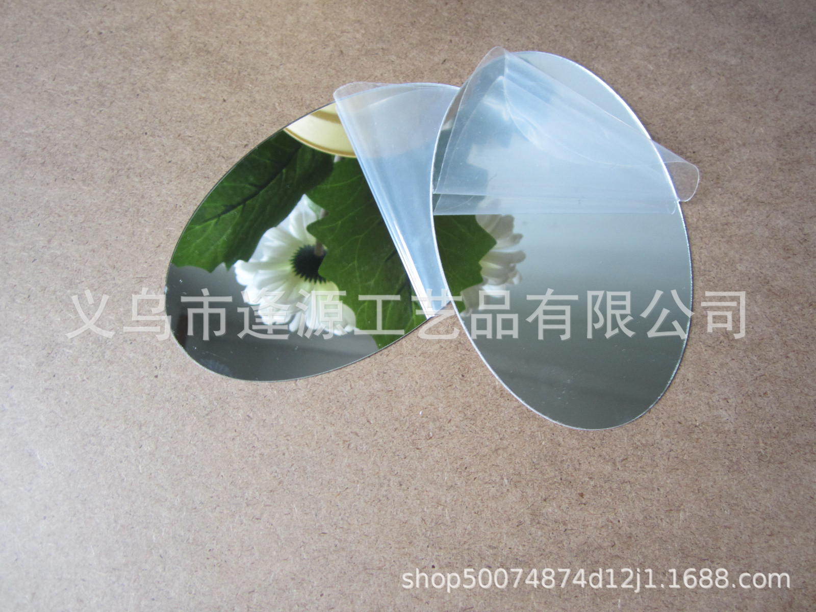 义乌厂家生产有机玻璃镜片 有机ps镜片塑胶镜片  化妆盒镜子