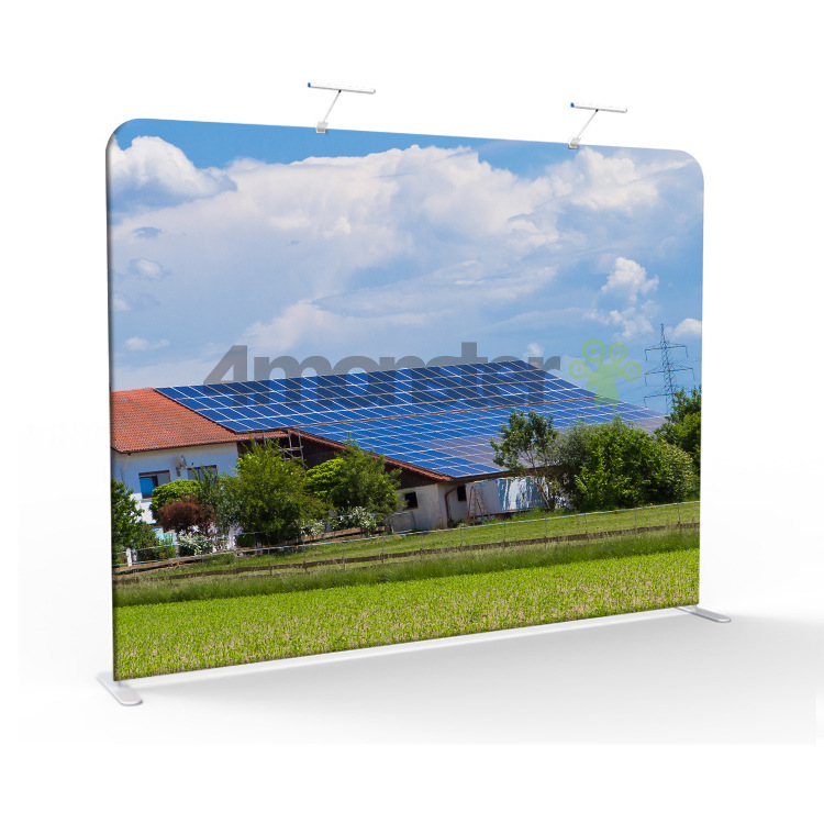 画面定制 快幕秀背景墙 铝合金展示架 背景签到墙