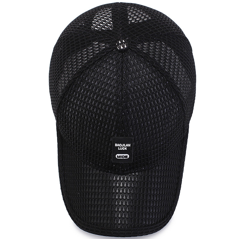 für Herren Outdoor Baseball Korean Edition Schutz und Sonnenschutz Summer Cool Net Sun Duck Tongue Hat_voghion.com