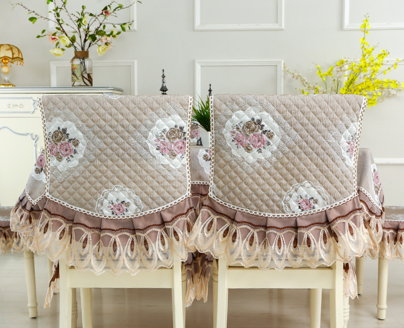 凤尾花开咖椅垫 (3)