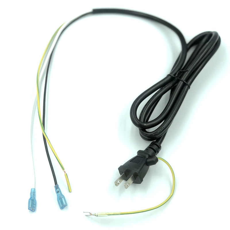 7.5A 12A15A125V日规电源线 日标两插品字尾3芯0.75 1.25 2.0平方