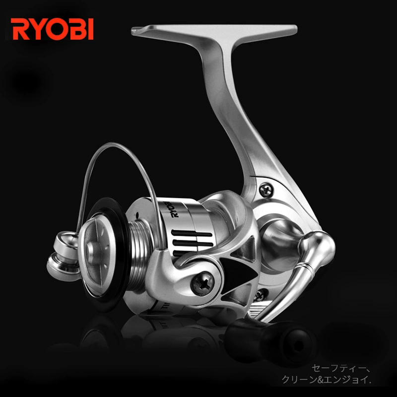 Ryobi Tiny Pro Liyi Micro-Master полностью металлическая катушка Macro 500/800, дорожная/спиннинговая версия, текстильная распределительная серия